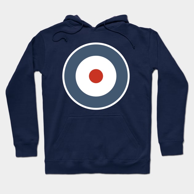 RAF Roundel Type (WW1 Era) Hoodie by Lyvershop